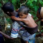 Rohingyas-huyendo