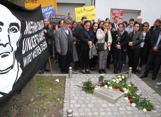Irkçı NSU tarafından öldürülen Mehmet Kubaşık anıldı.