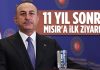 11 yıl aradan sonra Mısır’a ilk ziyaret!