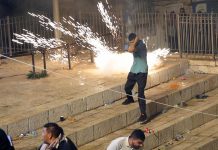 Siyonist İsrail terör devletidir: Filistinlilere yeniden müdahale 90 yaralı!
