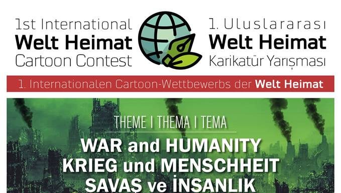 1. Uluslararası Welt Heimat Karikatür Yarışması Başladı…